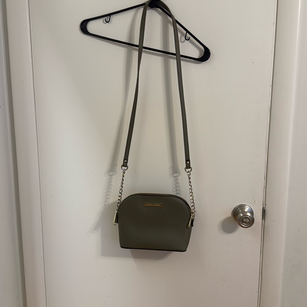 Olive green Steve Madden cross body bag